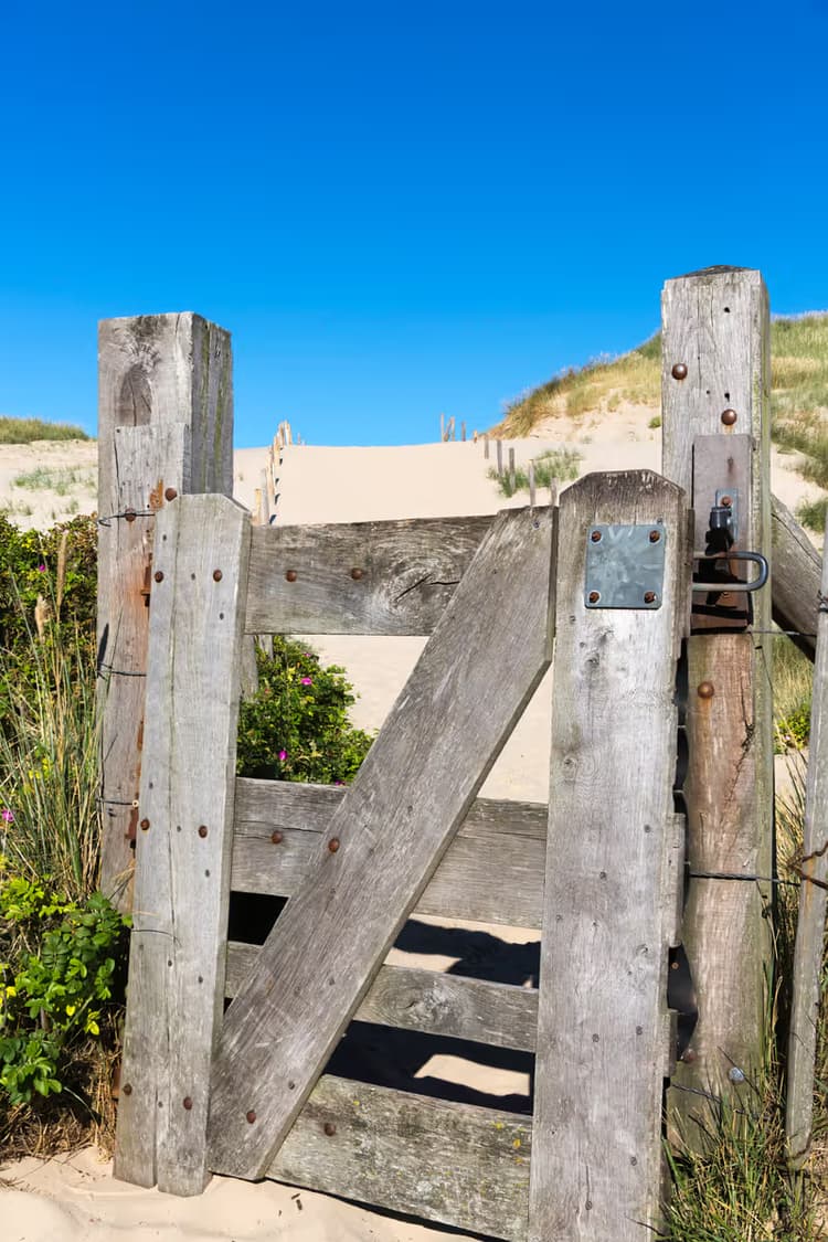 Toegang tot het Strand