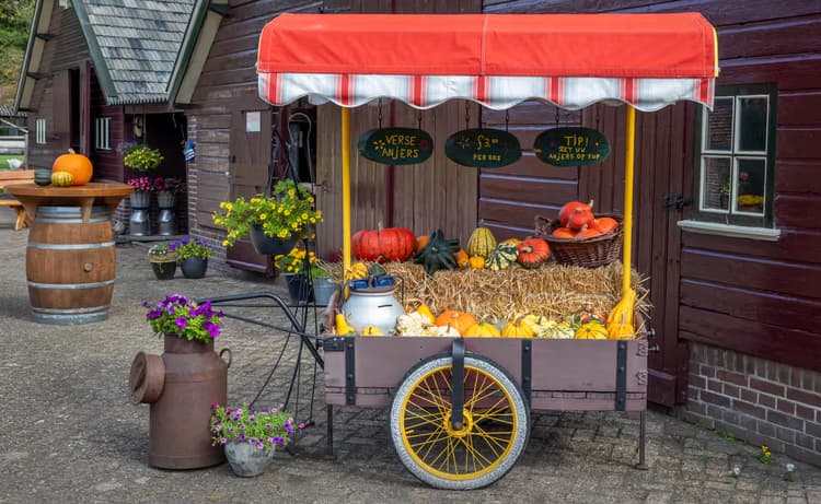 Herfstmarkt Kraam