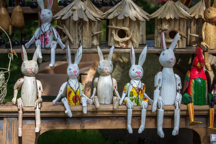 Houten Konijnen