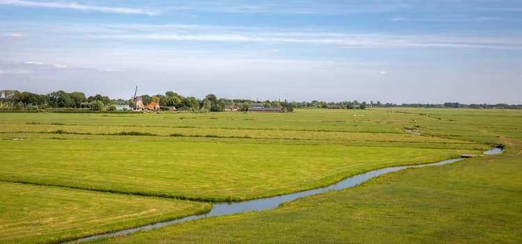 Groene Velden en Water