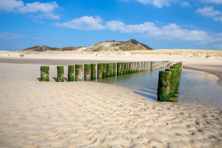 Rustige Strandscène