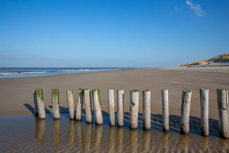 Rustig Strandlandschap