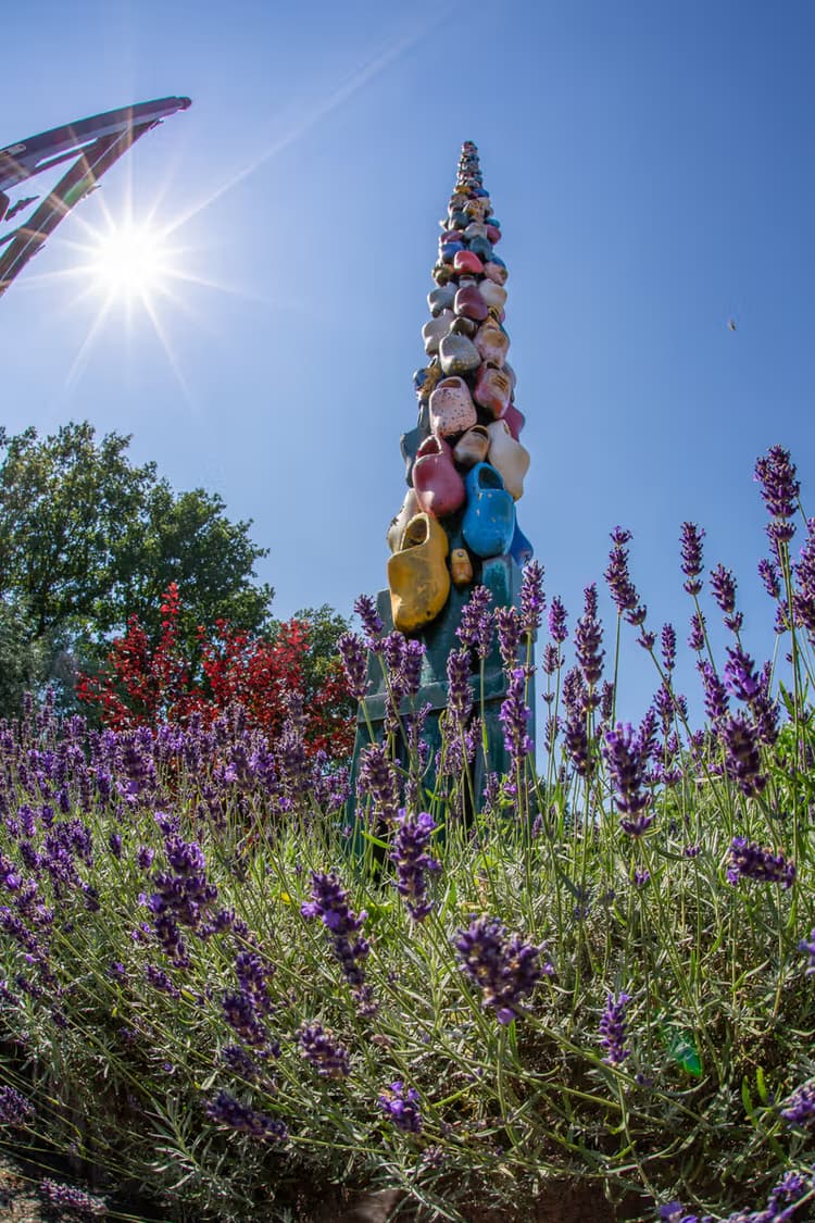 Kleurrijke Sculptuur