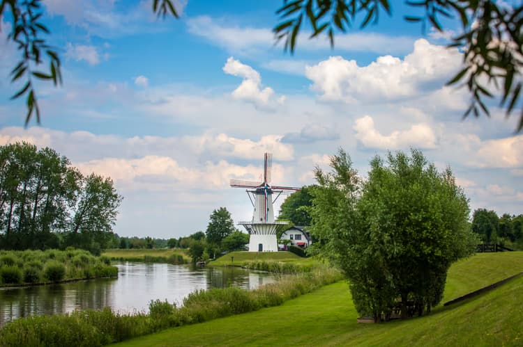 Molen bij de Rivier