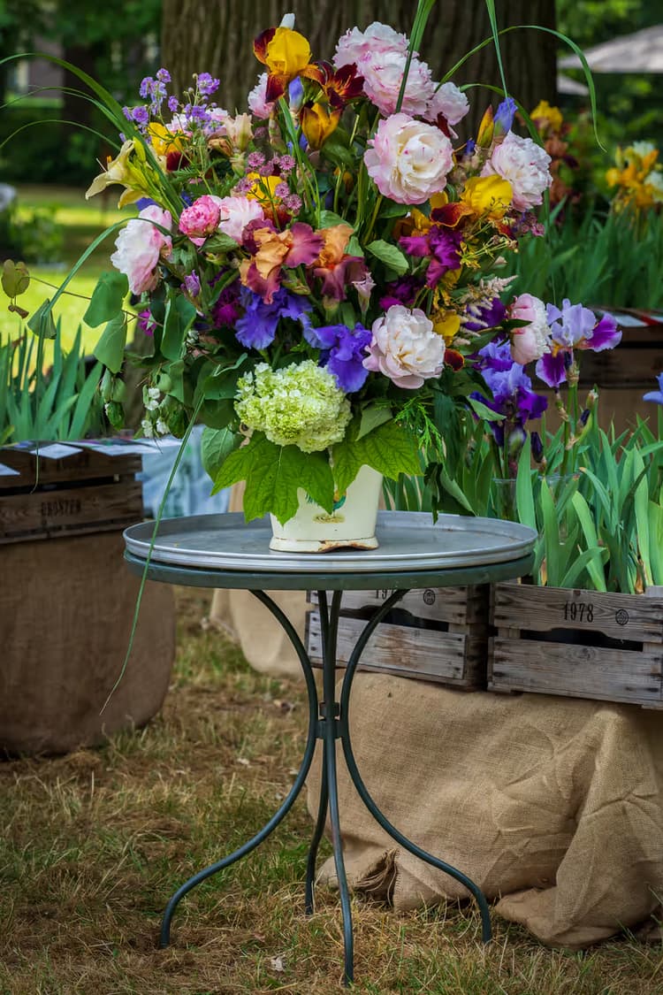 Kleurrijke Bloemstuk