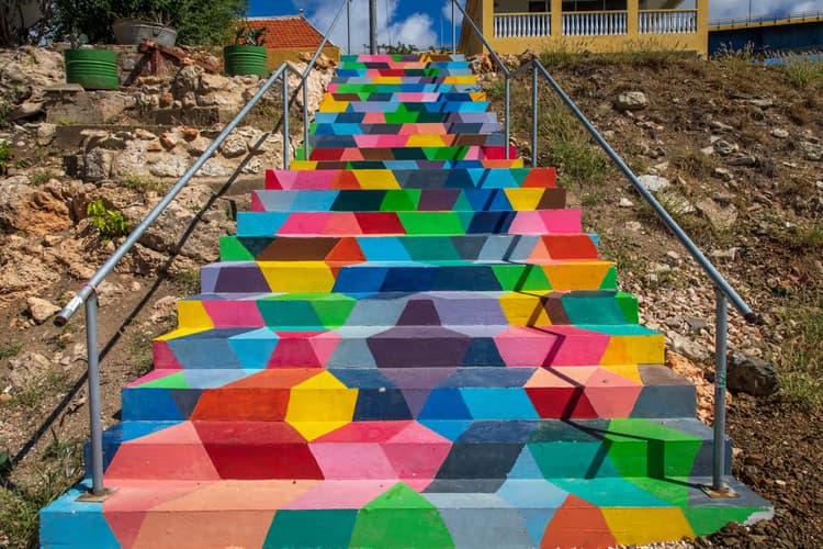 Kleurrijke Trappen