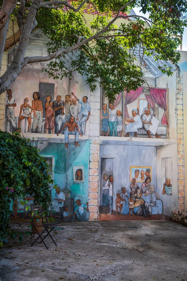 Levensechte Muurschildering