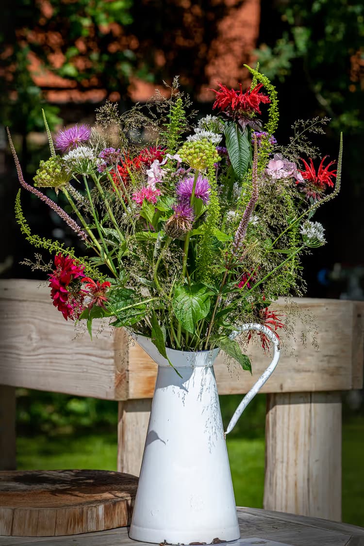 Kleurrijke Bloemenvaas