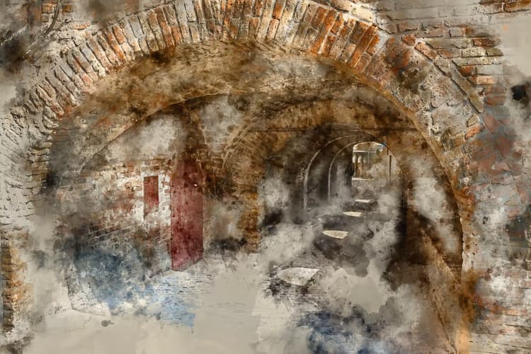 Oude Steeg met Bogen